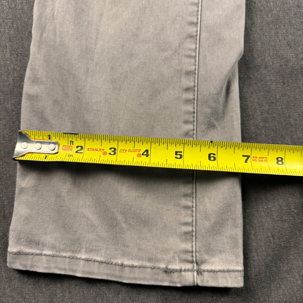 Levis 511 Slim Grey Pants Mens 28x28 Grey Wash Casual Denim Jeans 16REG - Picture 4 of 11